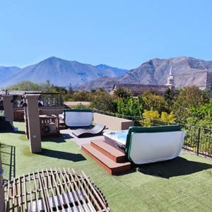 Terral Hotel & Spa Vicuna Bagian luar foto